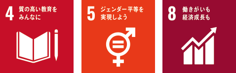 SDGs 4-5-8