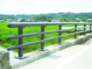 JFE建材　新防護柵、熊本で初施工