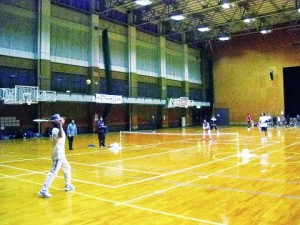 ブラインドテニス大会　愛知製鋼が協賛　アスカムで開催