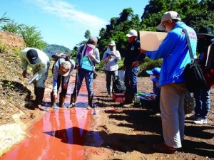 ラオスで鉱害防止ワークショップ開催　現地研修も実施