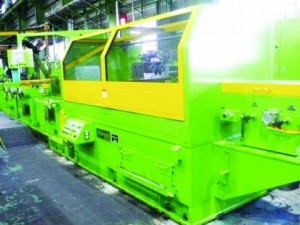 城北伸鉄、太径連抽ライン高速化　切断機更新　品質も向上