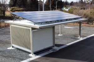 日創プロニティ、防災型カーポート開発