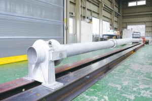 日鉄住金P&E、伸縮自在の水管橋開発