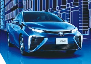 新日鉄住金のチタン箔　トヨタ「ミライ」に採用