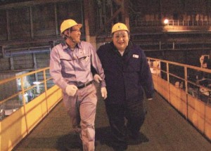 ＪＦＥＳ東日本・千葉、テレビ番組「夜の巷を徘徊する」　マツコ・デラックスさんが夜の工場見学