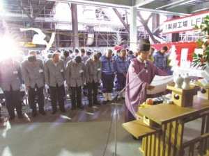 日新製鋼、呉でＬＦ設備竣工式　機能活用し新商品開発