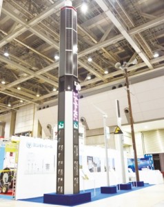 ヨシモトポール、多機能防災柱を開発