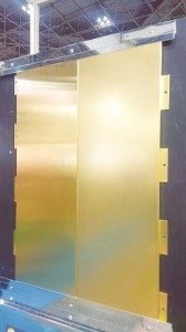 新光ステンレス研磨・高野軽金、内装用建材パネルを開発　「スパンＡパネル」 海外向け拡販