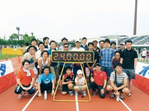 新日本電工と中央電気工業、チャリティリレーマラソンで協力