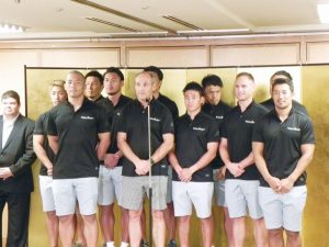 コベルコスティーラーズ、選手らが決意表明　マスコミ懇親会を開催