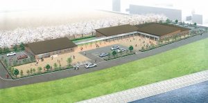 新日鉄住金など3者、上中島こども園など釜石市で整備に着手　子育て支援で地域コミュニティーを醸成