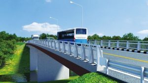 JFEエンジ、橋梁改修工事を受注　ラオス国道9号線