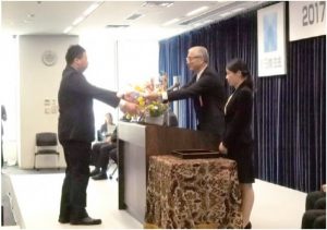 高炉大手が入社式