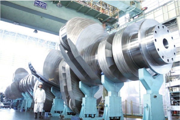 神戸製鋼　船舶エンジン用組立型クランク軸疲労強度　世界初、Ｋ＝1.15認証取得