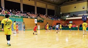 ハンドボール　大同特殊鋼　フェニックスカップ49チームが熱戦