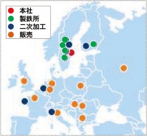 新日鉄住金、スウェーデンの特殊鋼メーカー　オバコ社を買収