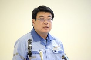 谷潤一・新日鉄住金八幡製鉄所長会見　鉄源構造改革を着実に実行