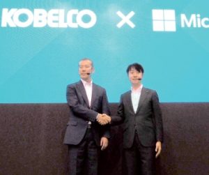 コベルコ建機、現場テレワーク推進　日本マイクロソフトと協業