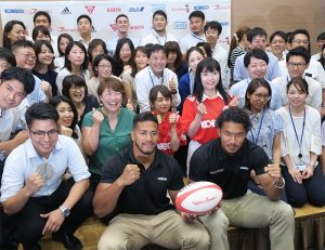 神戸製鋼コベルコスティーラーズ　4選手がラグビーＷ杯代表入り