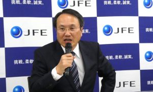 ＪＦＥＨＤ　寺畑副社長　電磁鋼板能力を増強　冷延・表面処理鋼板、缶用鋼板　一部ライン停止