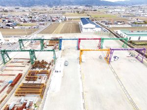 上柿鉄工建設、貸しヤード事業開始