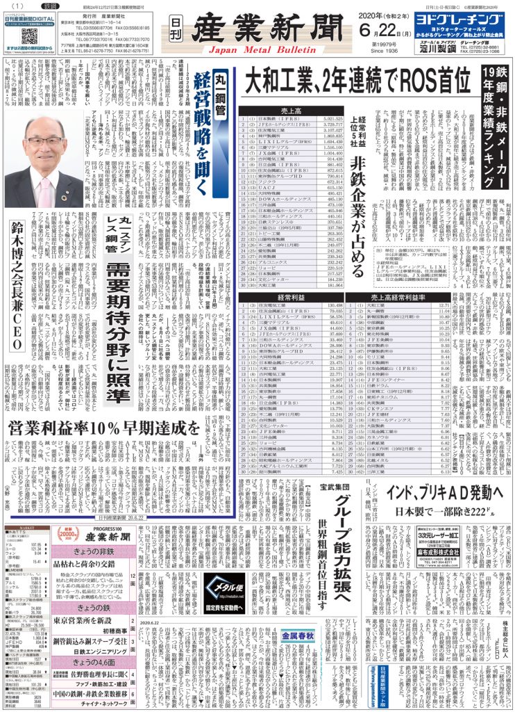 2020年6月22日付紙面PDF（緊急時対応）