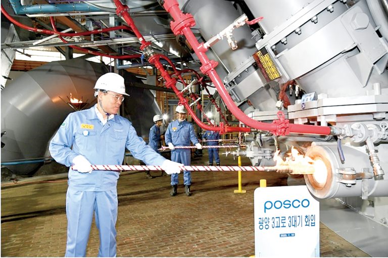 ＰＯＳＣＯ、光陽第3高炉火入れ　スマート操業技術導入