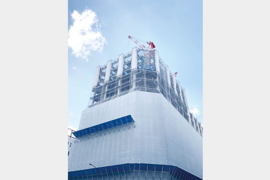 「変革する建設市場　未来のあり姿を見据えて」　軽仮設リース　「新型足場」で省力、安全強化　ＢＩＭ連携サービスも