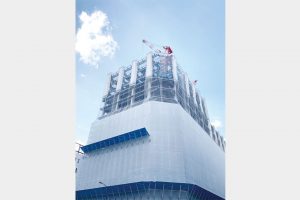 「変革する建設市場　未来のあり姿を見据えて」　軽仮設リース　「新型足場」で省力、安全強化　ＢＩＭ連携サービスも