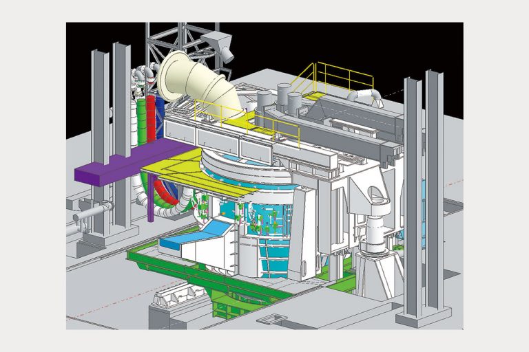 千代田鋼鉄、電気炉を更新　大同特製の省エネ旋回式