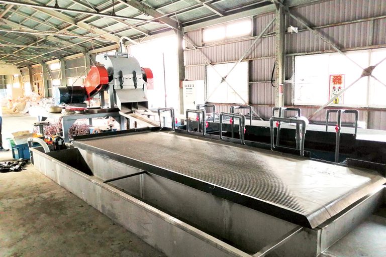 栄新商事　銅ナゲット加工機新設