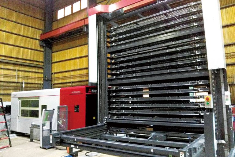 チヒロ鋼材、ファイバー切断機導入