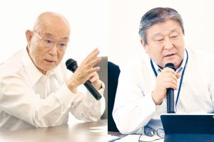 「金属リサイクル　未来への展望」上場大手各社首脳座談会2　上場の狙い　鈴木孝雄氏（リバーＨＤ会長）　静脈産業再編へ質上げる　佐野富和氏（エンビプロＨＤ社長）　シナジー生む経営統合を