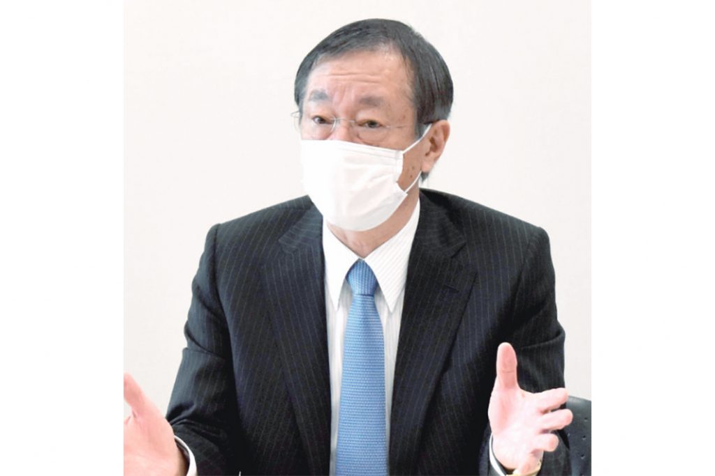 日本鉄鋼業　脱炭素新時代に挑む　日本鉄鋼連盟　橋本　英二会長　水素還元　開発先行　国際競争に打ち勝つ　技術確立へ官民挙げ総力戦