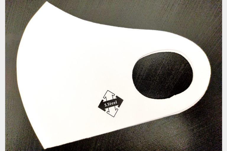 全特協が記念マスク作成　マスクには全特協ロゴが入る　4月1日「はがねの日」