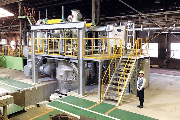 米子製鋼　真空脱ガス装置導入