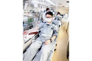 ＪＦＥ条鋼東部　地域貢献で献血に参加