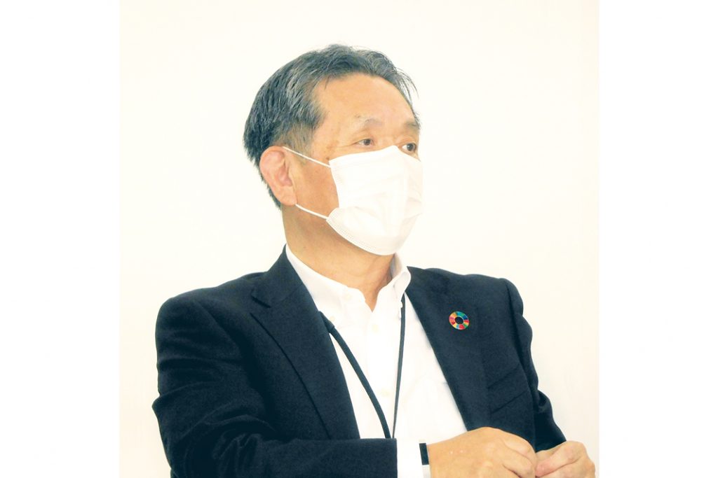 経営戦略を聞く／ジェコス／生産性向上に投資集中／馬越学社長／ＩＣＴ推進部　働き方改革の母体に