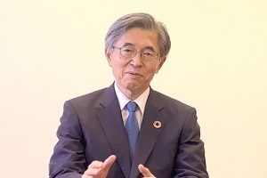 日鉄物産の「中長期経営計画」／佐伯康光社長に聞く／社会に貢献する強靭な成長企業へ／事業基盤強化と成長戦略を推進