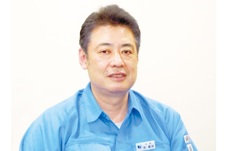 新社長に聞く／ワコースチール／里嘉郎氏／品質・生産性さらに向上