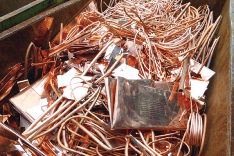 銅スクラップ　10―12月長契　大幅減量見通し