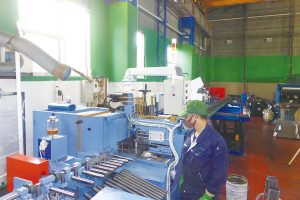 丹羽鉄　切断機3基を更新