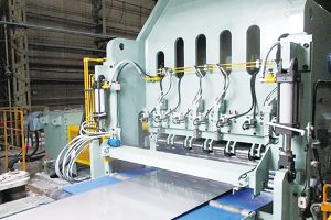日本冶金　川崎・厚板工場　ホットカットライン改造