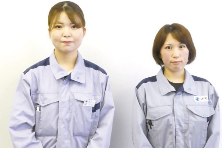 鉄鋼業界で働く／女性現業職編／インタビュー（下）／プレッシャーから責任感に