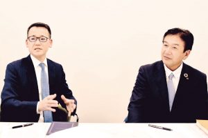 銅加工レーザーの展開／対談／古河電気工業×日亜化学工業／（下）／産業向けレーザー　30年300億円に拡大／さらなる高出力化も注力