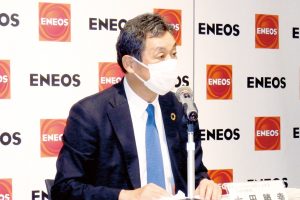 ＥＮＥＯＳＨＤ　金属の通期営業益1100億円