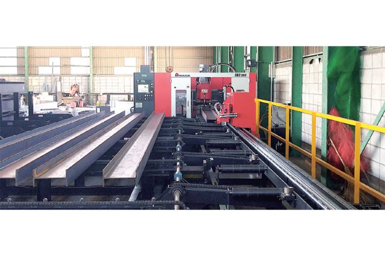 東群鋼材、本社に形鋼複合機増設　月間加工能力15％増2500トン