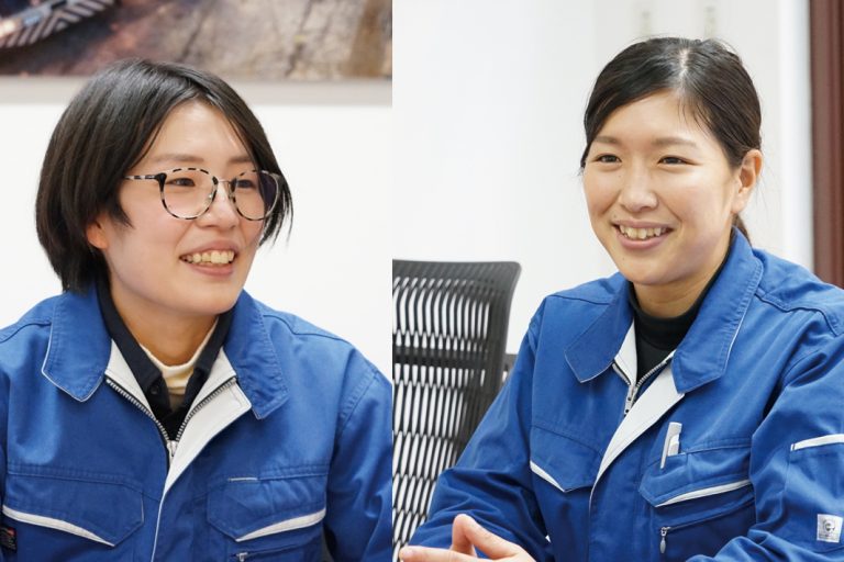 鉄鋼業界で働く／女性開発職編／インタビュー（上）／環境系の仕事に興味／部活動が入社の動機