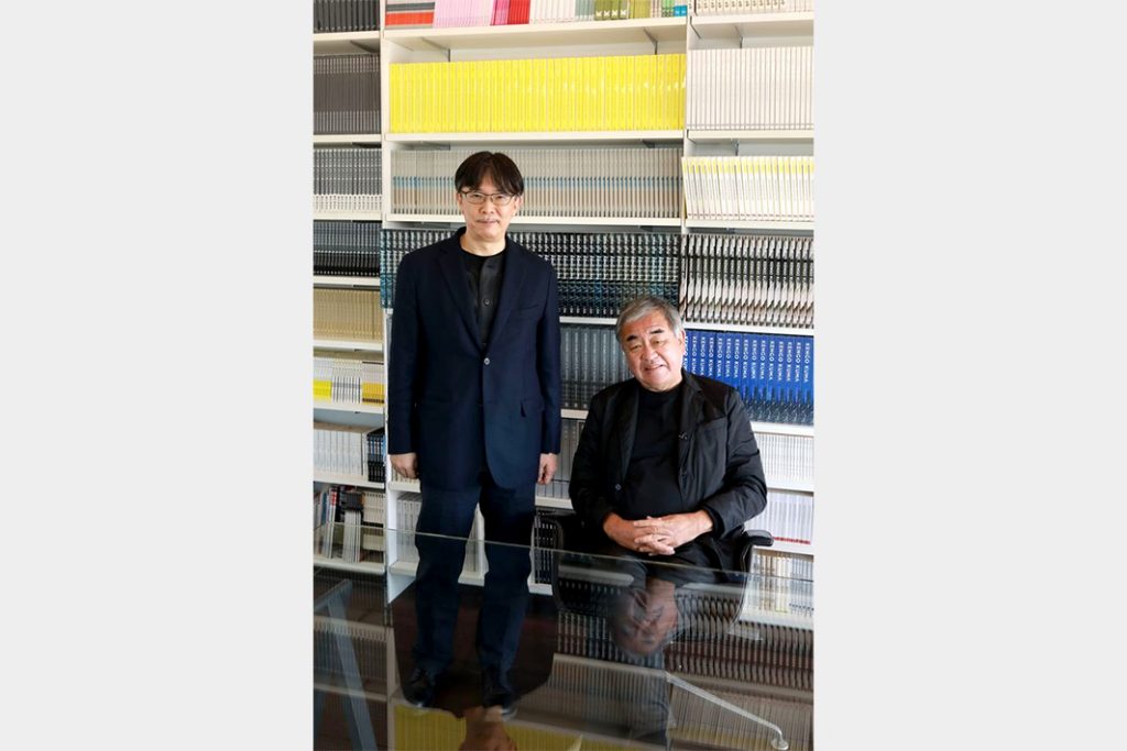 オロル社長、隈研吾氏と対談／ステンレス発色技術テーマに／ユーチューブで公開