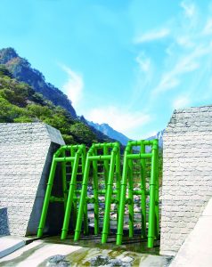 日鉄建材、鋼製スリットダム改良　新型発売　安全性が向上